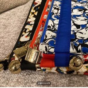 Set of 3 travel make up bas